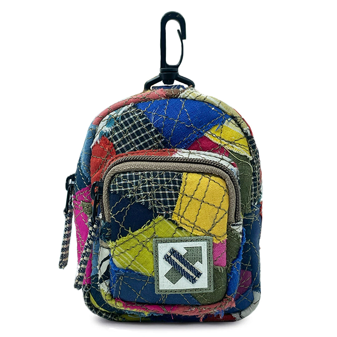 FABRIC SHREDS 251.77 MINI BACKPACK TRINKET