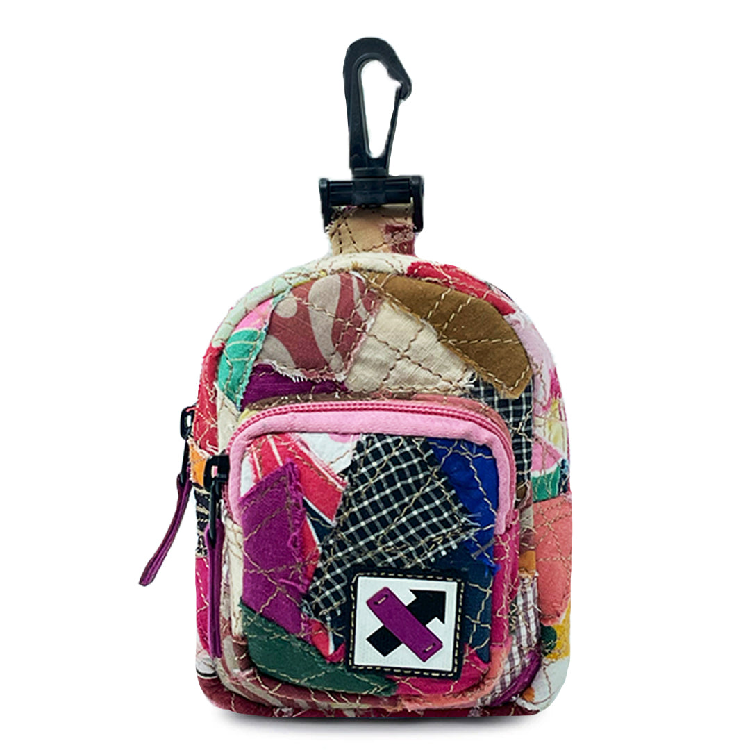 FABRIC SHREDS 251.51 MINI BACKPACK TRINKET