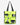 POCKET CLUSTER LAPTOP TOTE - Neon Yellow Strobe
