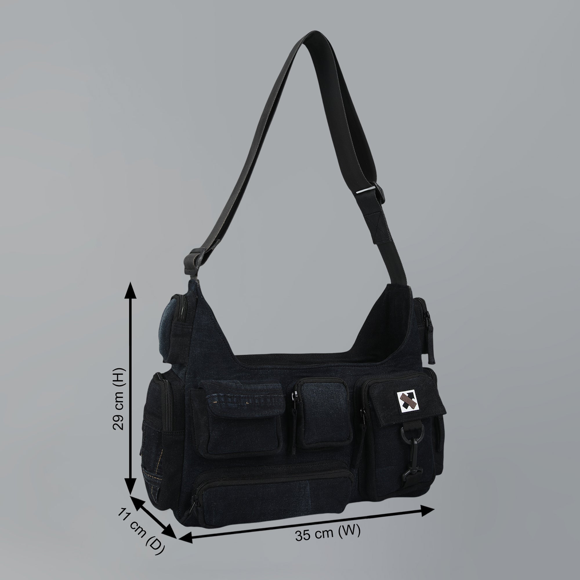 POCKET CLUSTER 306.9 MESSENGER BAG