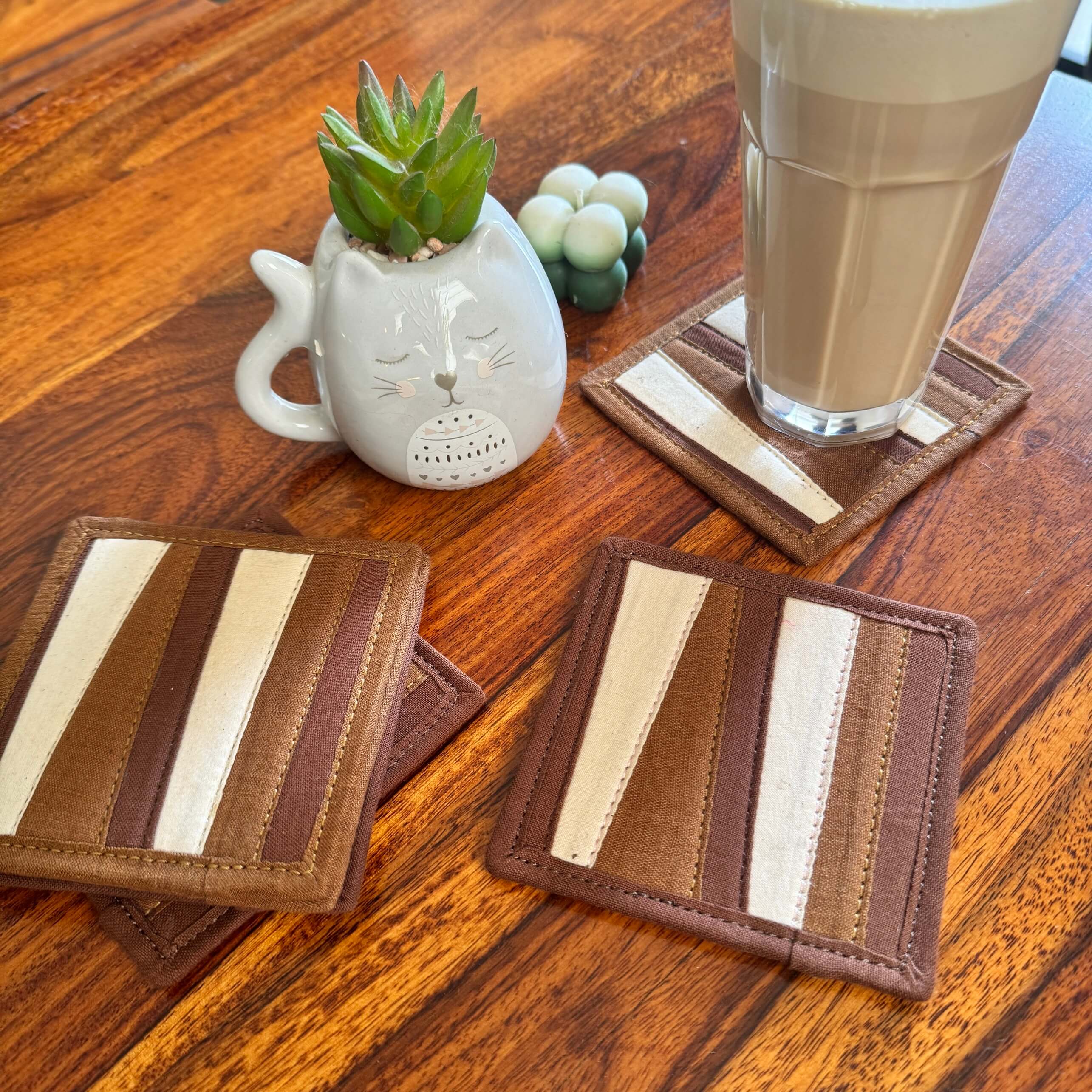 STRIPPY 299.1 CHIC COASTERS - Set of 6