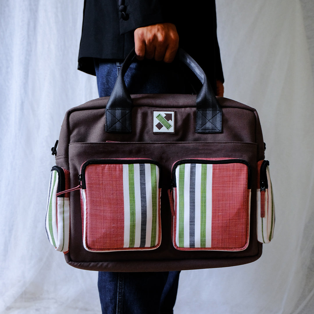 TWIN POCKET 295.5 LAPTOP MESSENGER BAG