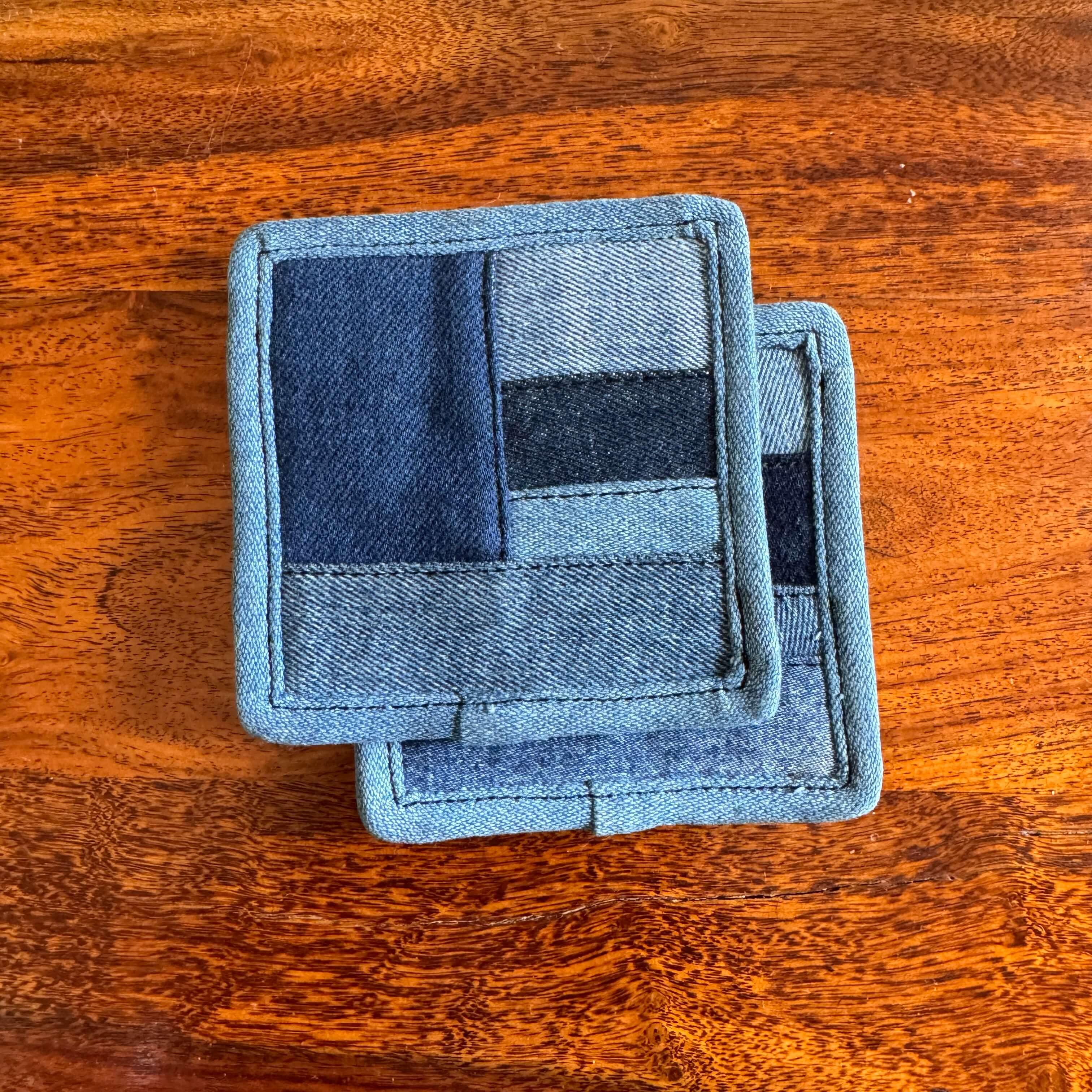 DENIM 300.1 MOSAIC COASTERS - Set of 2